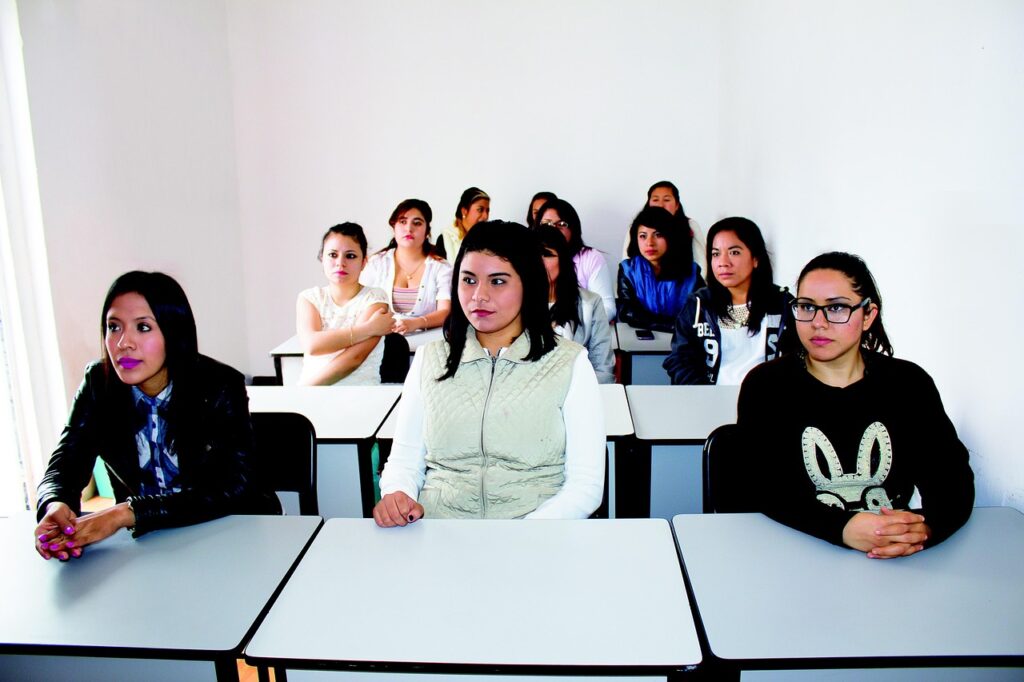 Students in classroom in Arizona state university